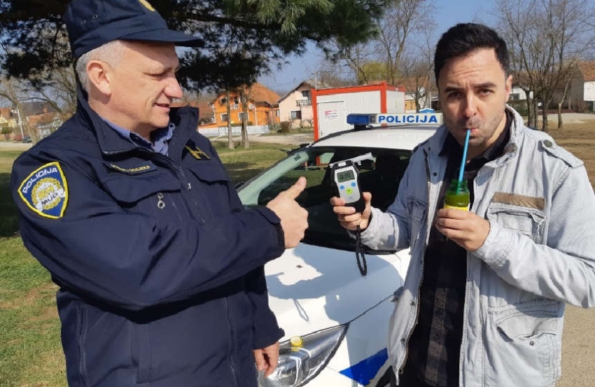VARAŽDIN: Jan Kerekeš poručuje - Alkohol je najgori suvozač u prometu!