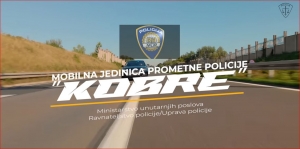 Pogledajte novi videospot o Kobrama, mobilnoj jedinici prometne policije!