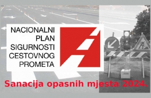 POZIV za prijavu projekata iz područja sigurnosti cestovnog prometa na području Republike Hrvatske za 2024. godinu - SANACIJA POTENCIJALNO OPASNIH MJESTA